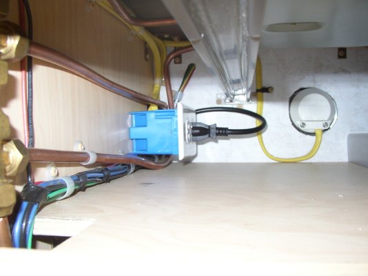 Refrigerator Plug in Cabinets.JPG