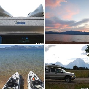 Glacier, yelowstone, and Teton