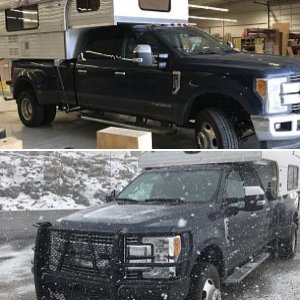 2018 Alaskan on 2017 F350 Dually