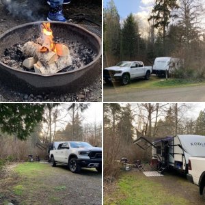 Winter Camping, Deception Pass State Park, WA