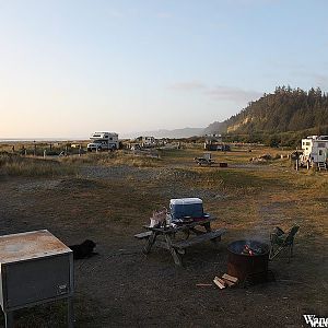 Gold Bluffs Beach Campground