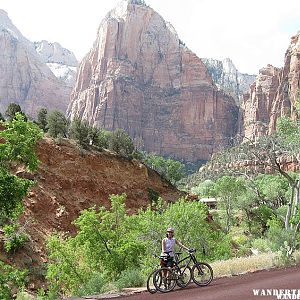 Biking Zion Canyon