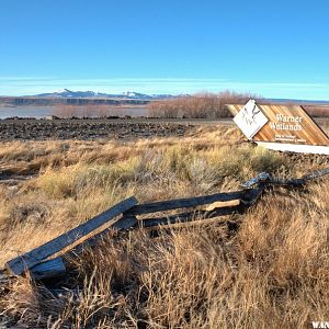 Warner Wetlands at Base of Hart Mt. Refuge