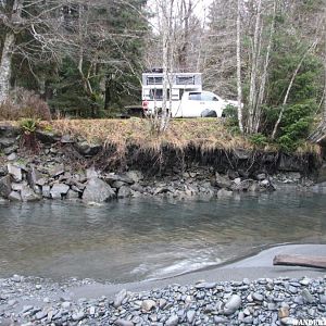 A site right on the Hoh River