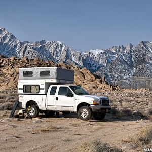 Alabama Hills and High Sierra