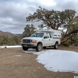 Grandview Campground in the White Mts.