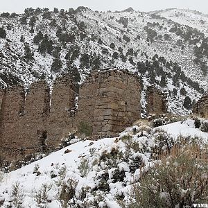 Old stamp mill at Ophir