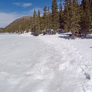 Mills Lake in Winter