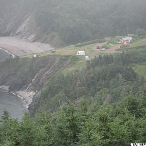 Meat Cove Camping area