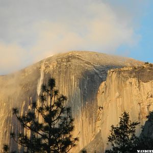 Falls on Half Dome?