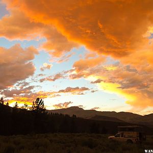 Approaching Evening Thunderstorm