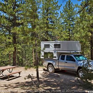 Campsite - Bryce Canyon North Campground