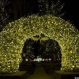 Jackson hole At night