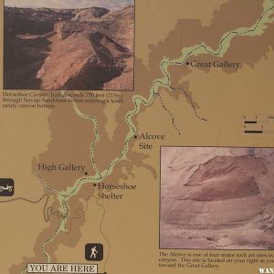 Horseshoe Canyon map