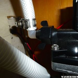 sink pump outlet