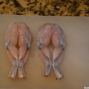 frog legs before