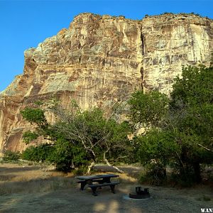 Pat's Hole, Echo Park CG in Dinosaur NM