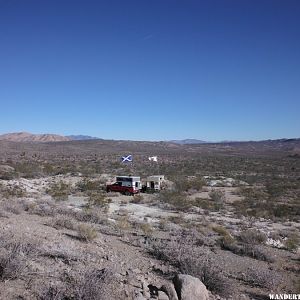 Camp site for two