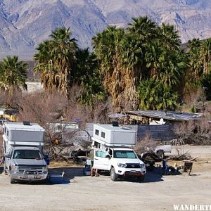 Warm Springs Campsite On "Ghetto"