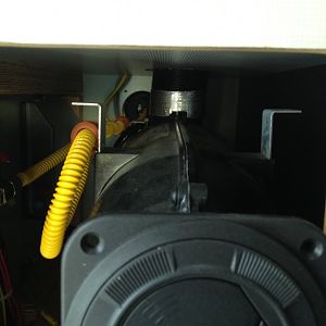 heater clearance inside cabinet