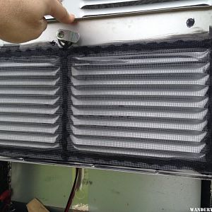 screen on lower fridge vent