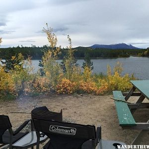 SNAFU Campground, Atlin, BC