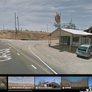 A WTW rally Soda Lake Rd. Turn from The east.