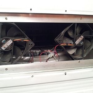 fans installed