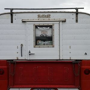 1966 NCO on a 1962 Ford F-263 4X4 Pickup - Rear View