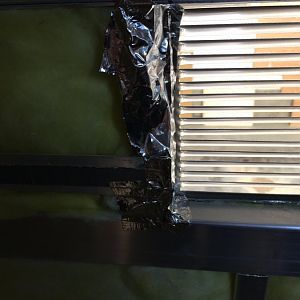 inside - edge of new fan vent