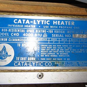 Cata-lytic heater