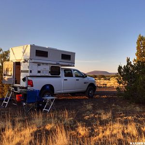 NEAR SUNSET CRATER