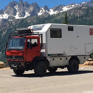 XPCube near Gold lakes, California