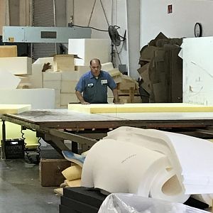 cutting foam to size