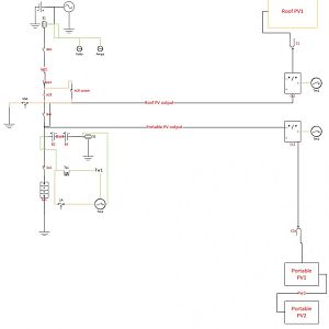 wiring diagram - with in truck guages