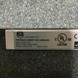 LED light fixture model/ part numbers