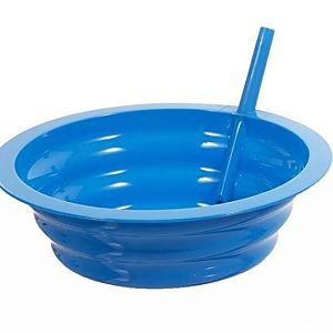 Cereal Bowl with Straw