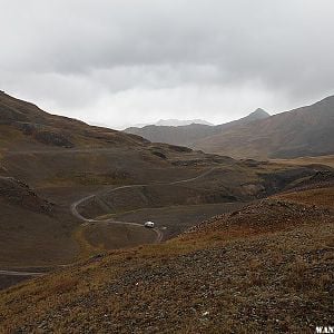 Eureka Gulch in the rain