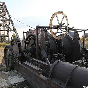 Hoist and headframe - American Eagle mine