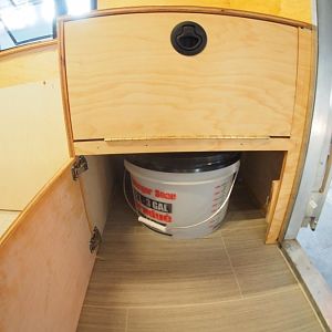 pax rear porta potti cabinet