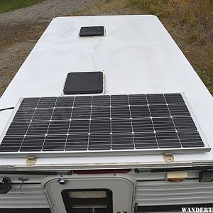 130W Solar & 2 Roof Vents