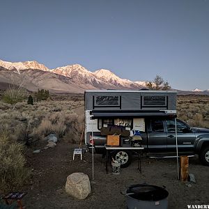 Goodale Creek CG near Independence CA