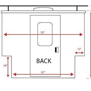 Bobcat Back Measurements