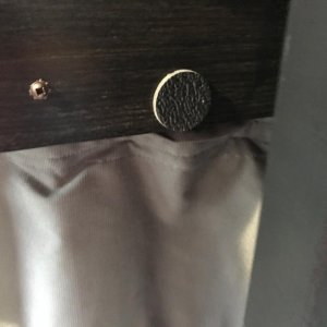 bathroom door stop - bunkbed