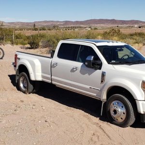 My F450 near Hatch, New Mexico during a work trip in Nov 2020