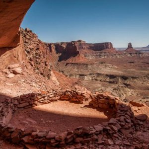 False Kiva, Canyonlands National Park, UT