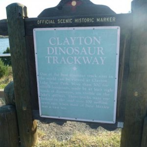 clayton dino track