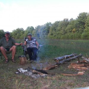 Roger & Onna Lee camping