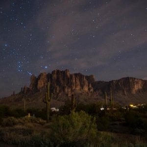 The Superstition Mountains, Lost Dutchman State Park, AZ