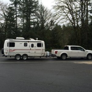 rest area, southern WA off I-5. First time we ever had to use the "trucks" side of a rest area.